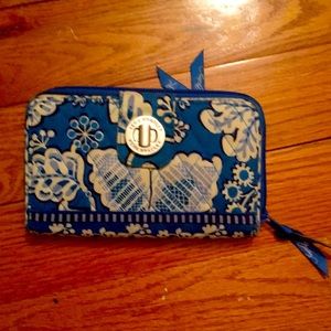 Vera Bradley blue wallet